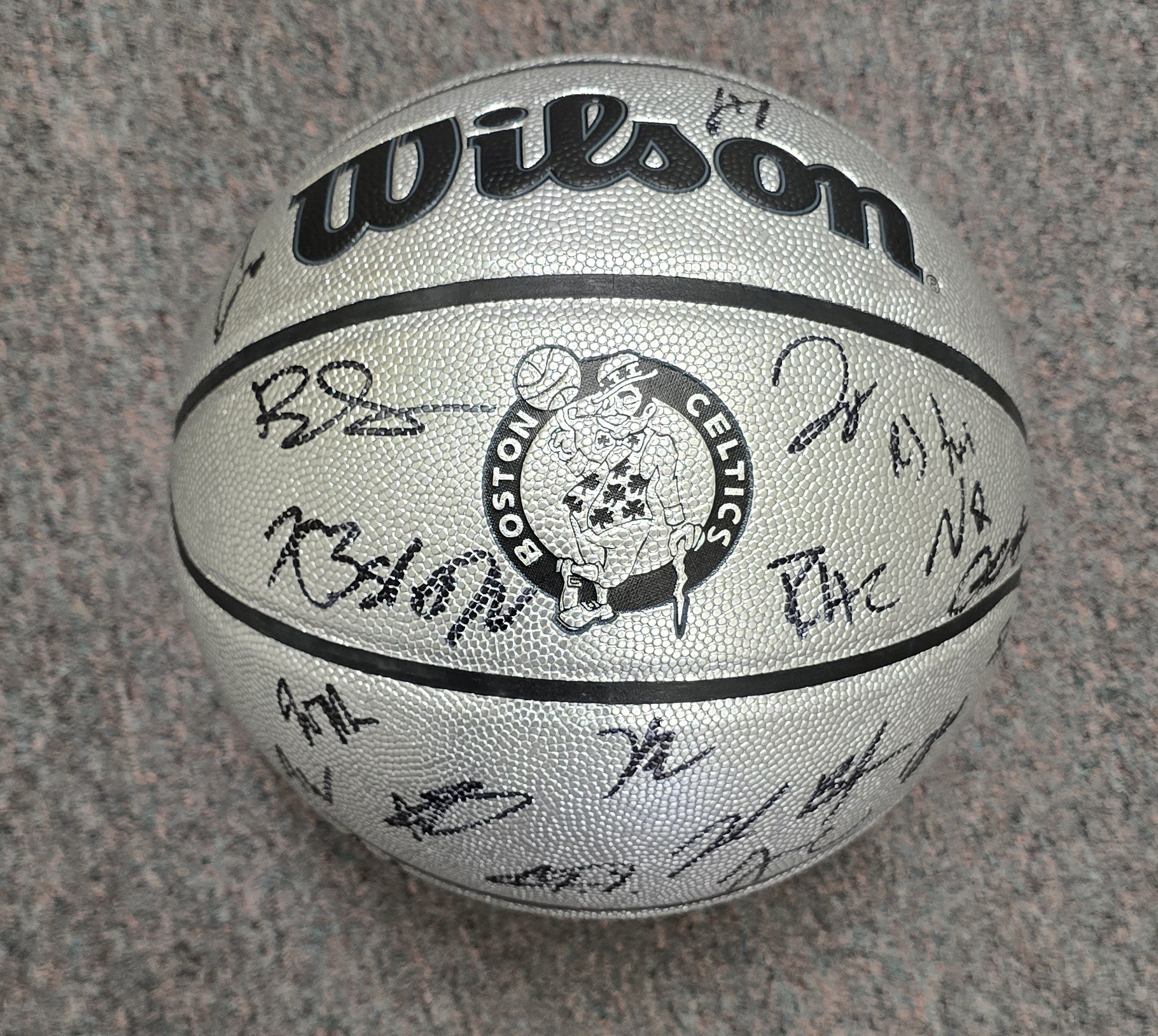 flagg and celtics signed gear up for auction